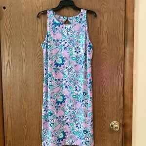 Talbots Print Sleeveless Dress
